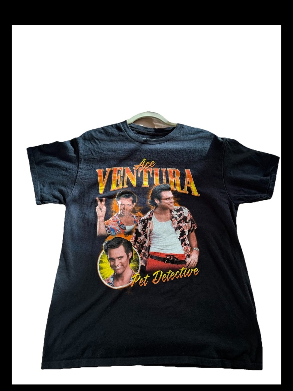 Ace Ventura Graphic Tee - Black